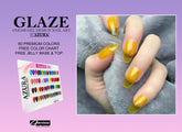 (COMBO) AZURA Glaze Collection (60 colors) - Jelly Nail Art See Through Nail Hot Trend-gel-AZURA- Nail Supply American Gel Polish - Phuong Ni